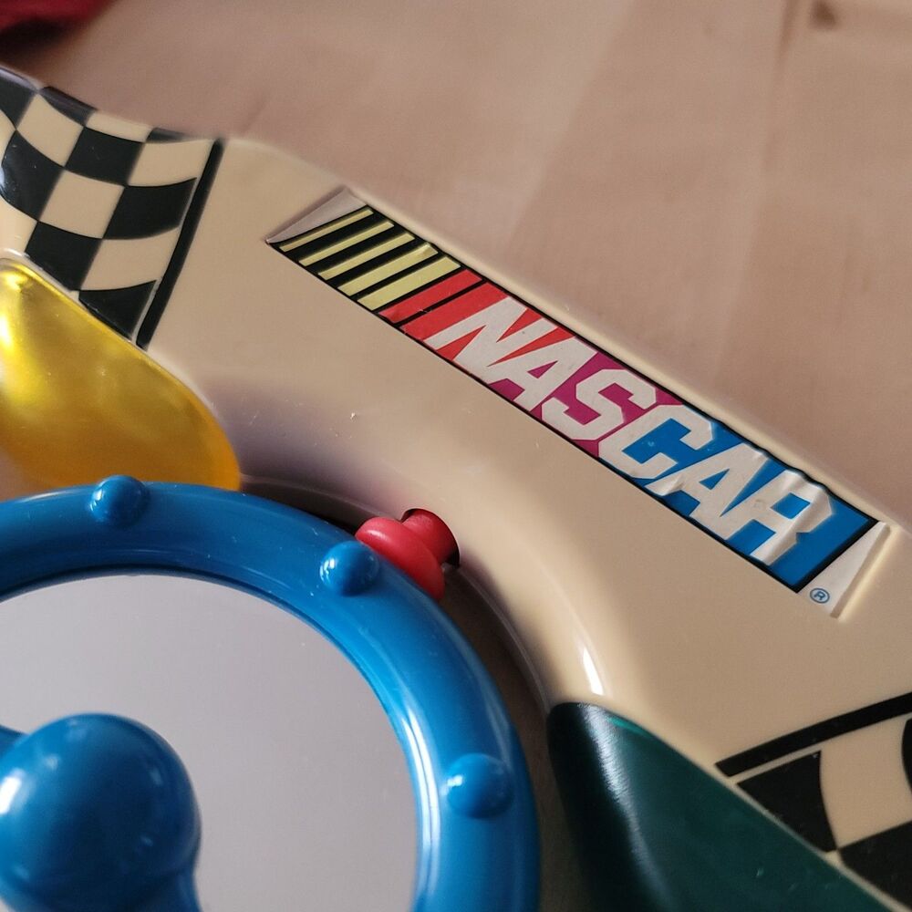 Vintage Safety Ist NASCAR Musical Light up Carrier Toy Infant Crib Mobile - Picture 9 of 16